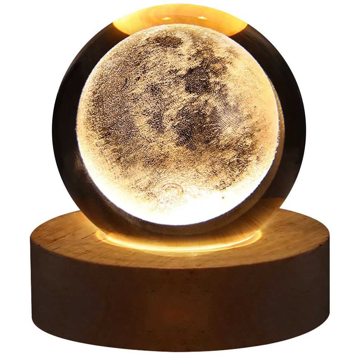 Lampe de chevet Led astronomie Lune