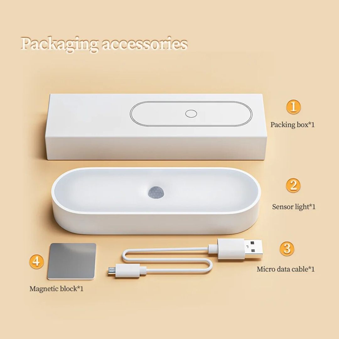 Lampe de Chevet avec Détecteur de Mouvement portable