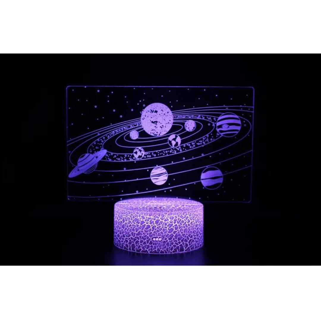 Lampe de Chevet Illusion 3D LED