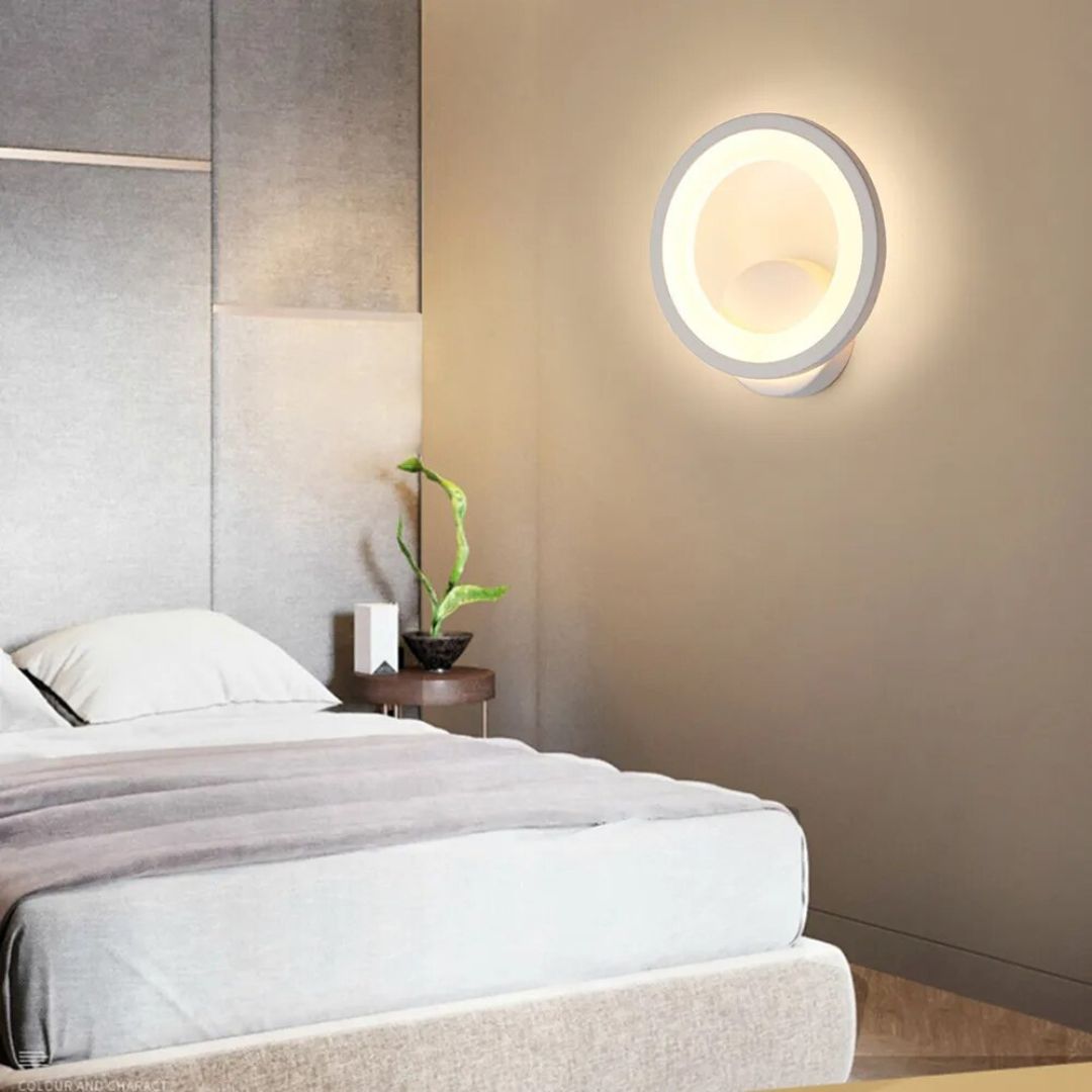 Lampe de chevet Murale moderne cercle
