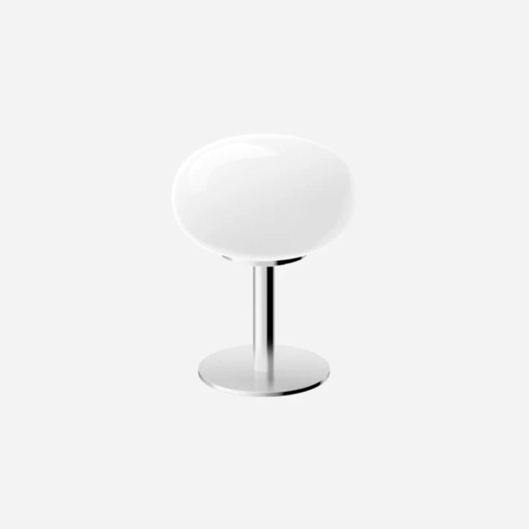 Lampe de Chevet USB avec Abat-Jour en Verre