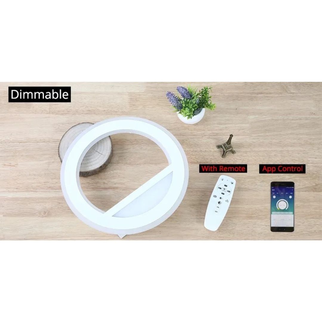 Lampe de Chevet Murale Moderne avec Télécommande