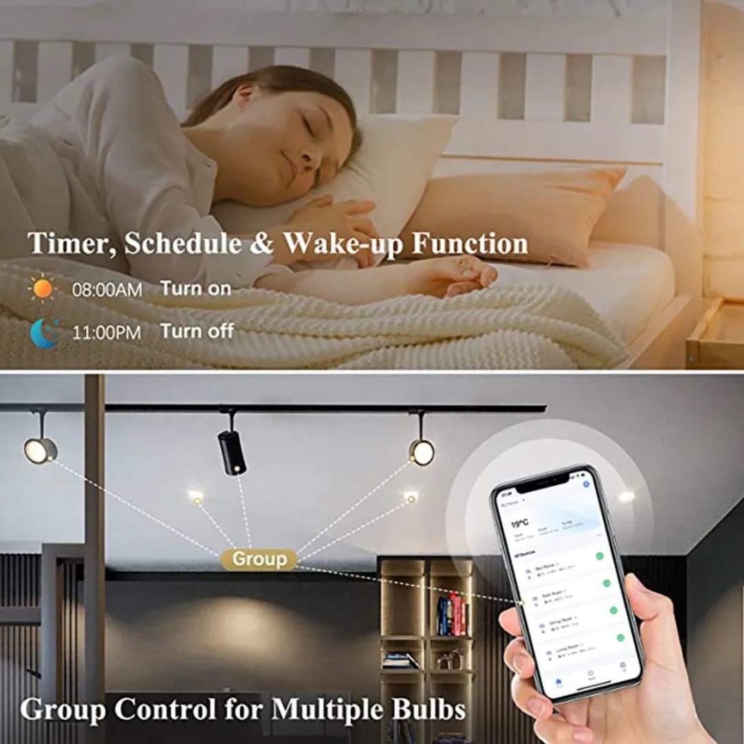 Ampoule GU10 WiFi ou Zigbee