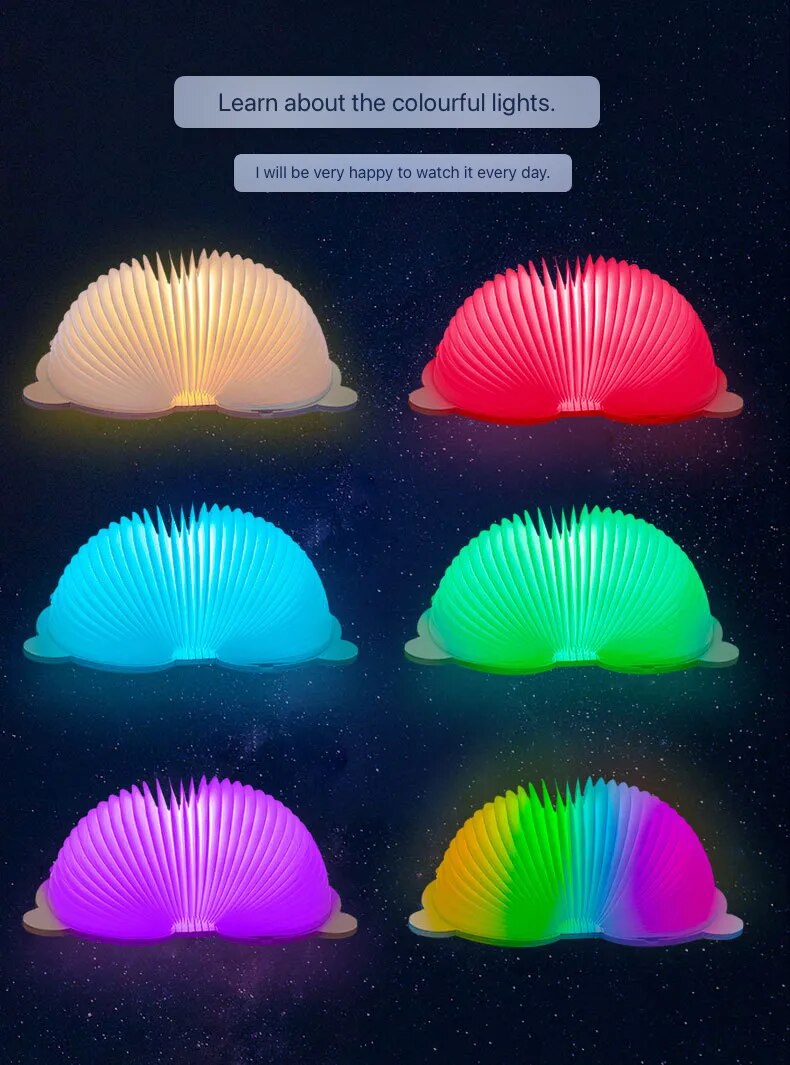 Lampe de chevet livre enfant