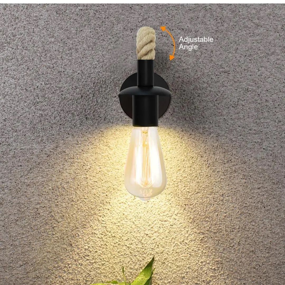 Lampe de chevet rétro industriel