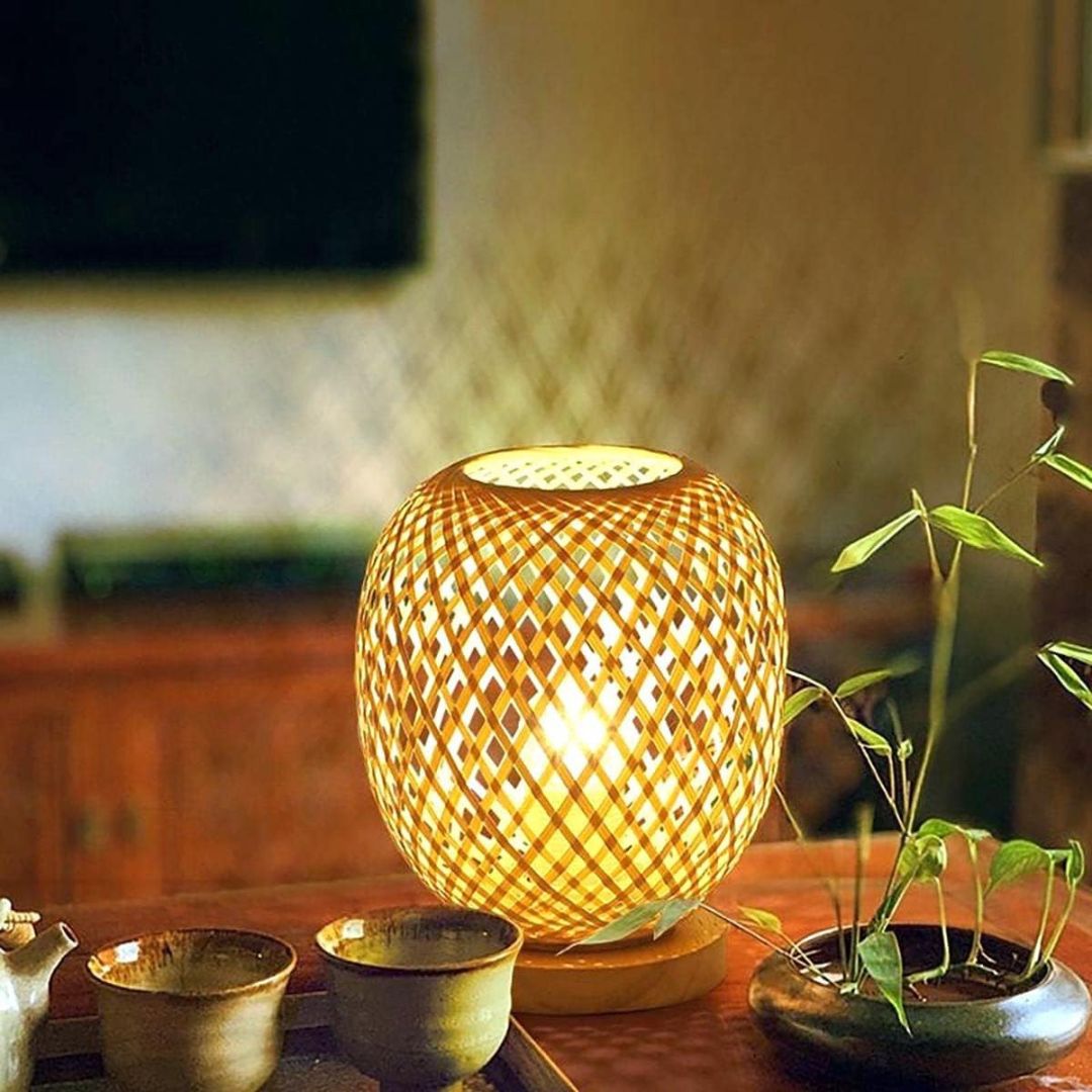 Lampe de chevet Bambou simple