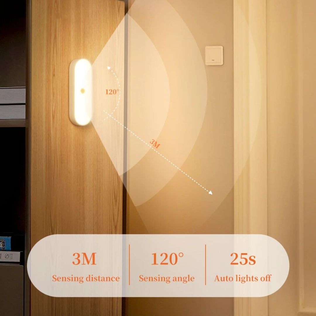 Lampe de Chevet avec Détecteur de Mouvement portable