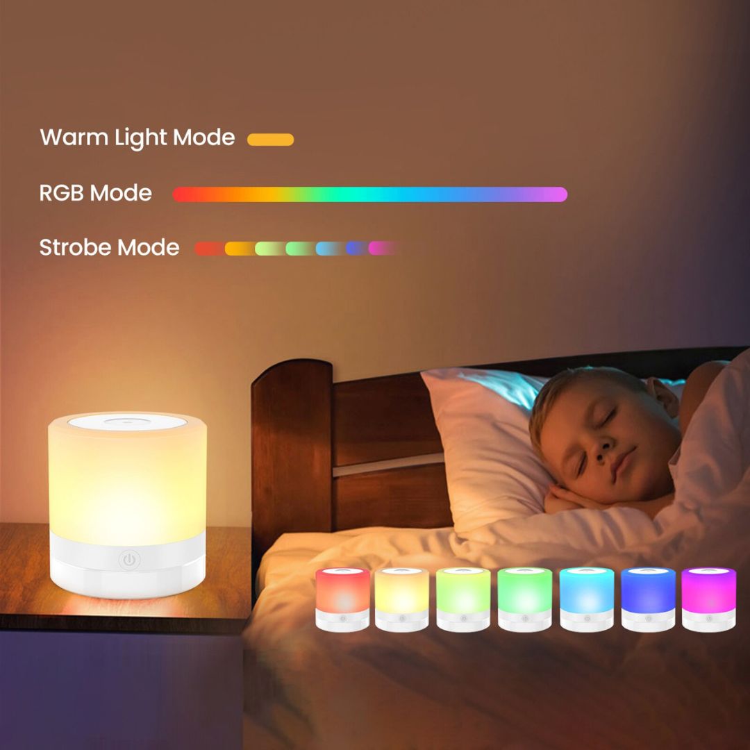 Lampe de chevet sans-fils tactile