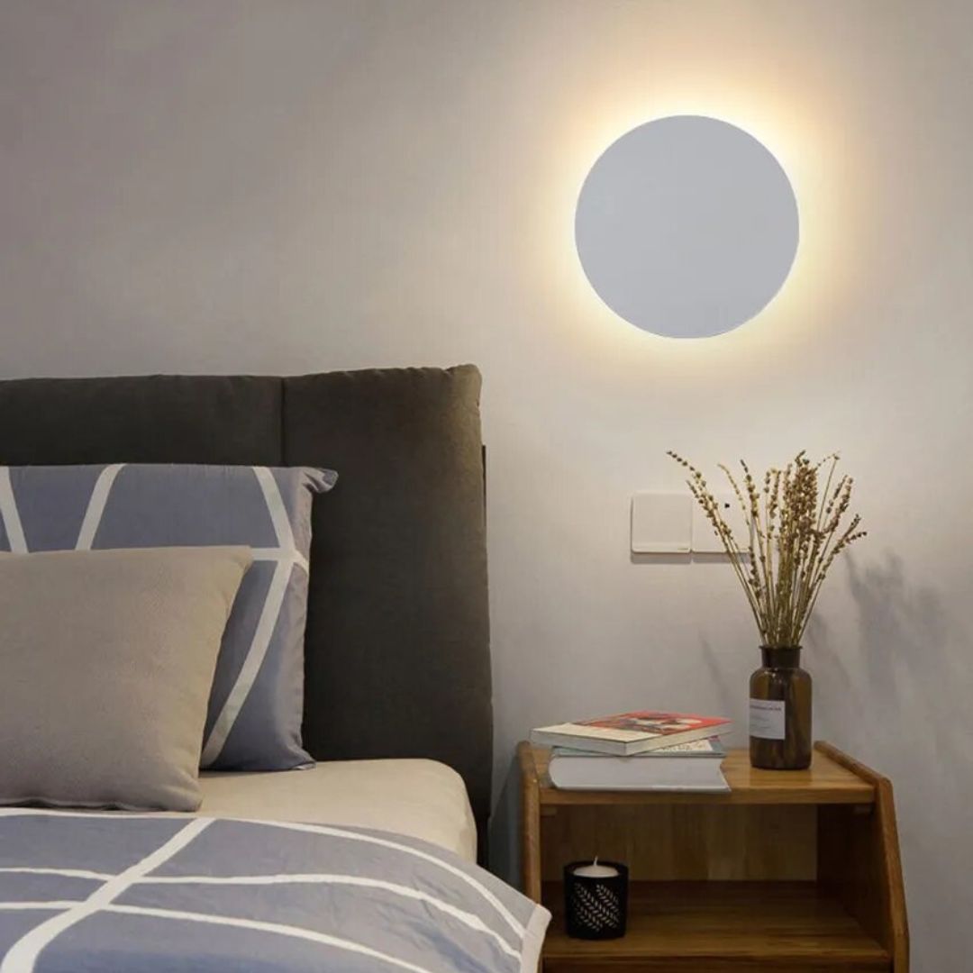 Lampe de Chevet LED Murale ronde Moderne