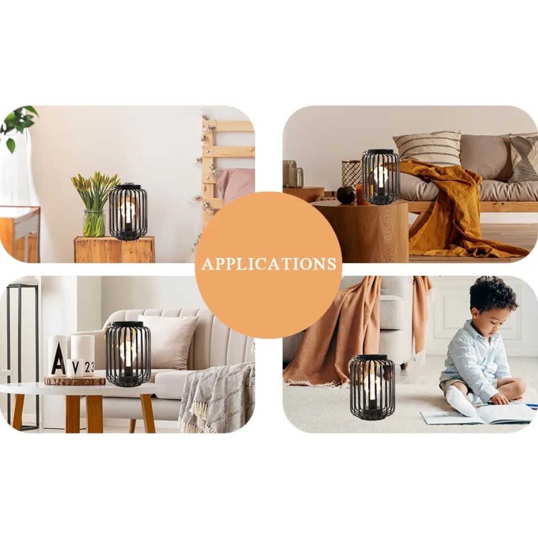 Lampe de Chevet LED Rétro