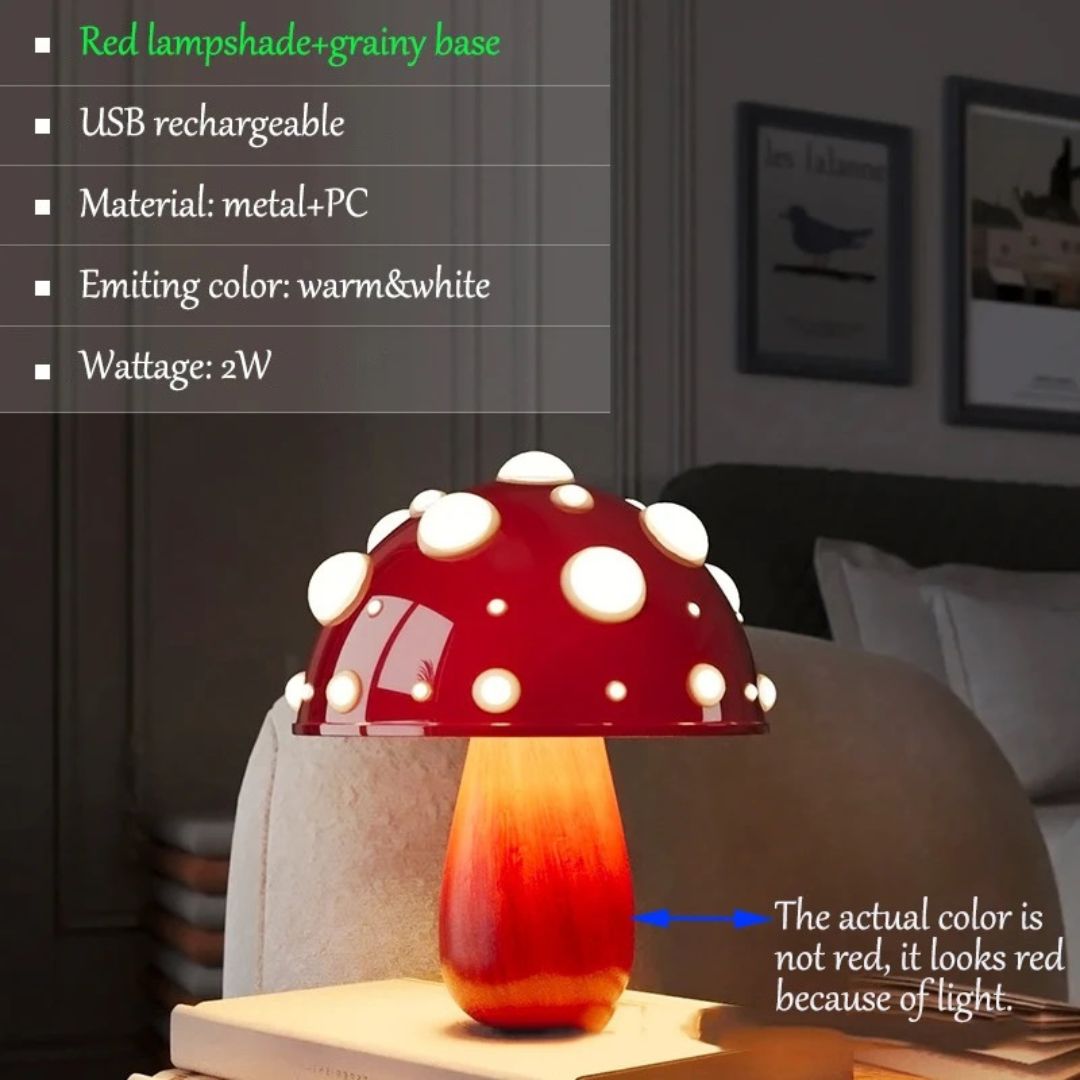 Lampe de Chevet Champignon chic