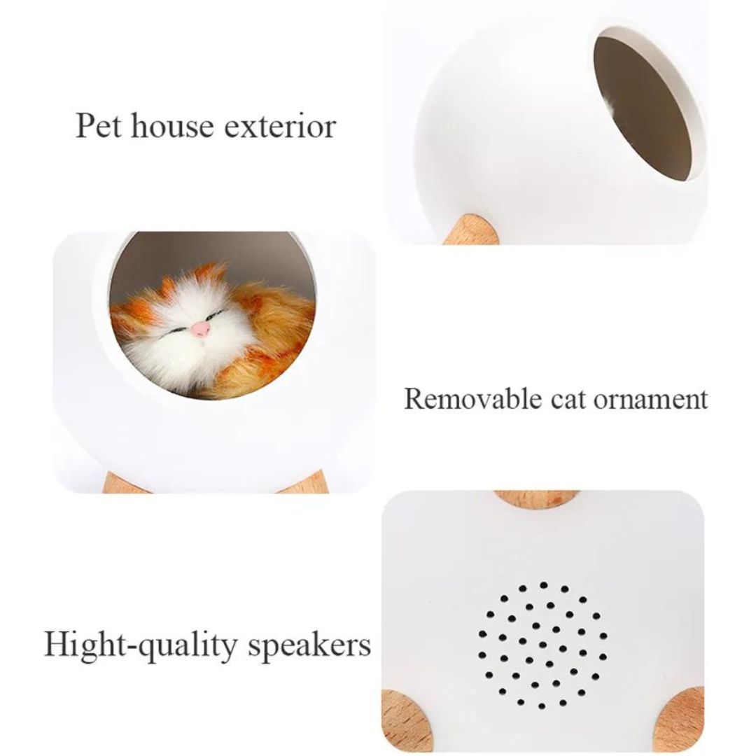 Lampe de Chevet Chaton Bluetooth rechargeable