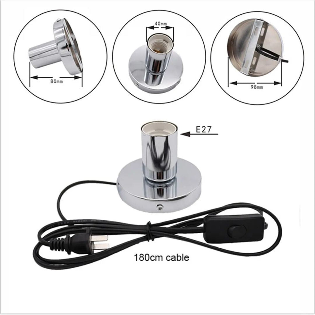 Lampe de Chevet antidérapante ou murale