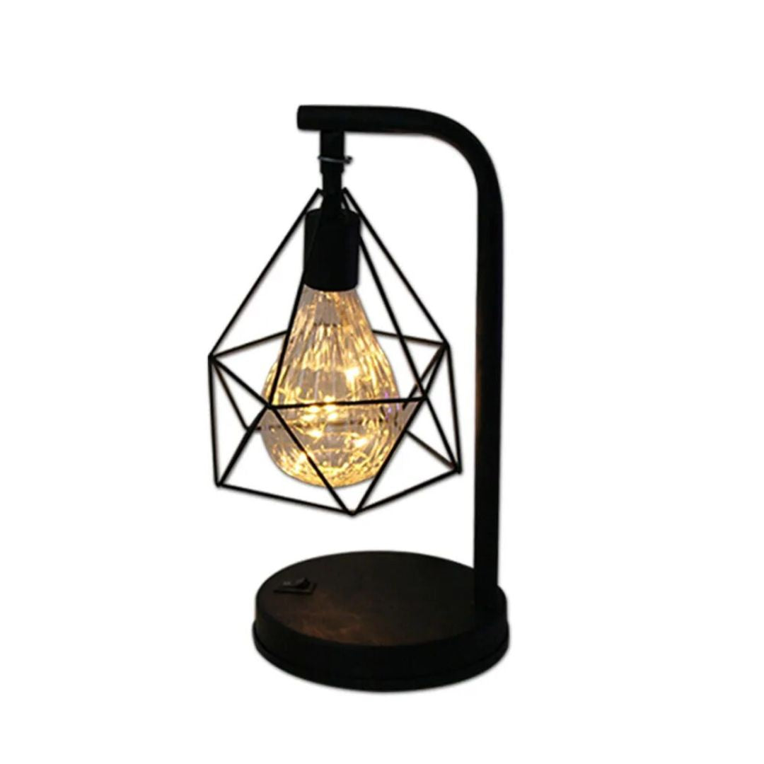 Lampe de Chevet LED Rétro à piles