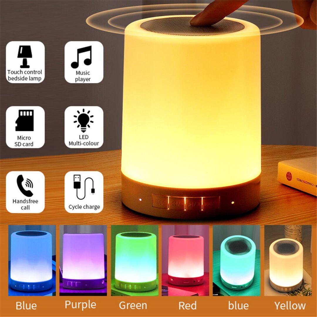 Lampe de chevet sans-fils tactile pratique