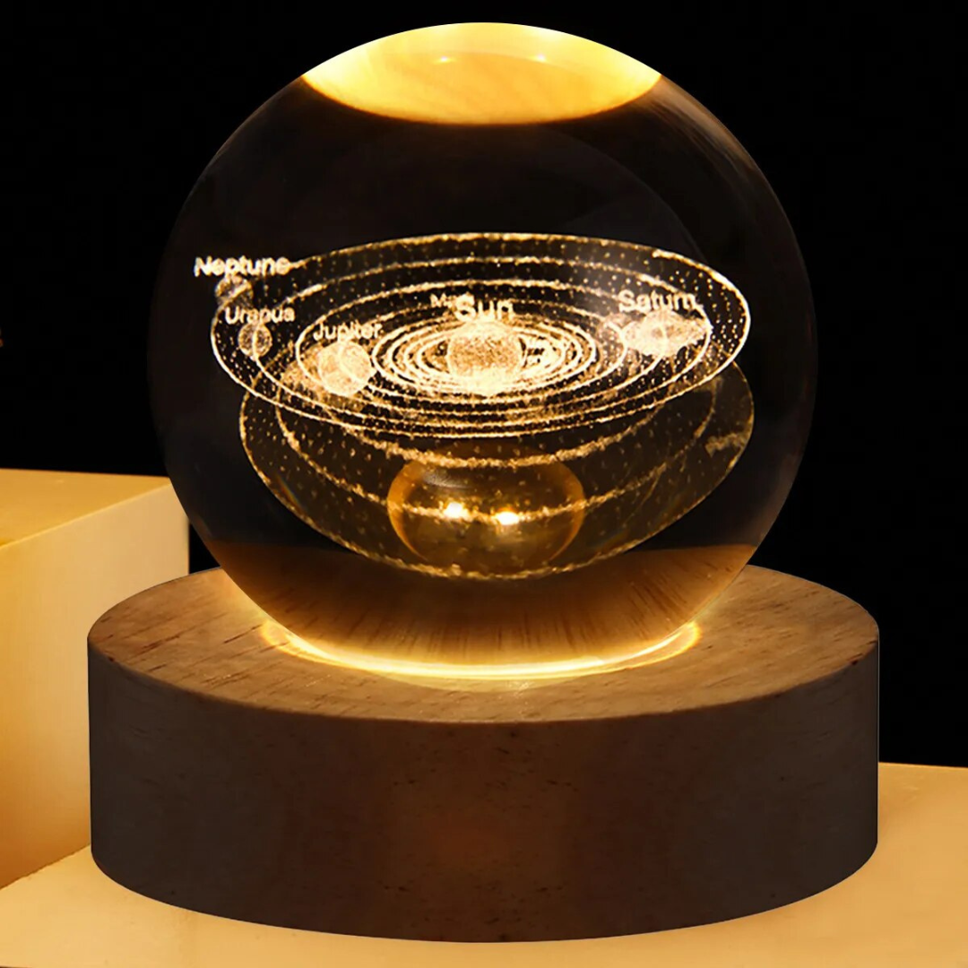 Lampe de chevet Led astronomie planete