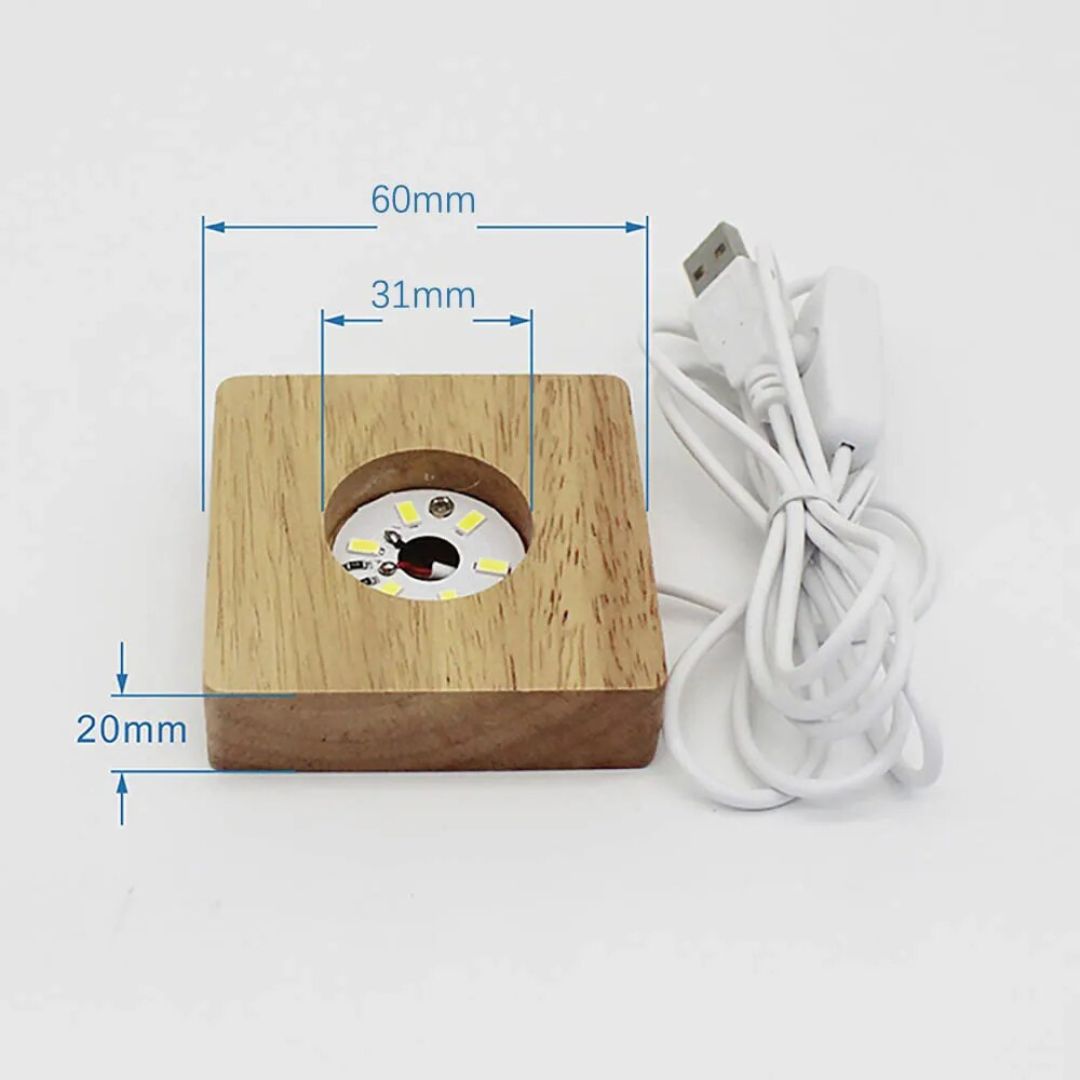 Base de Lampe de chevet Led Original