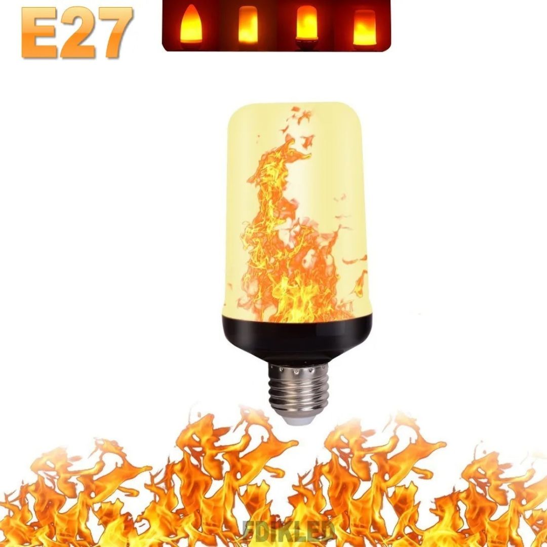 Ampoules Effet de Flamme E27 et E14