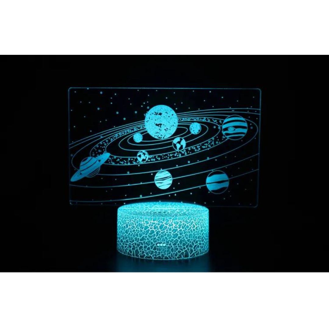 Lampe de Chevet Illusion 3D LED