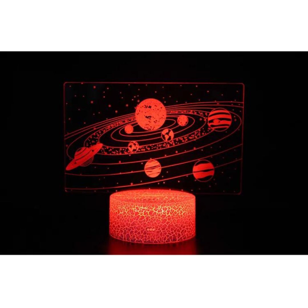 Lampe de Chevet Illusion 3D LED