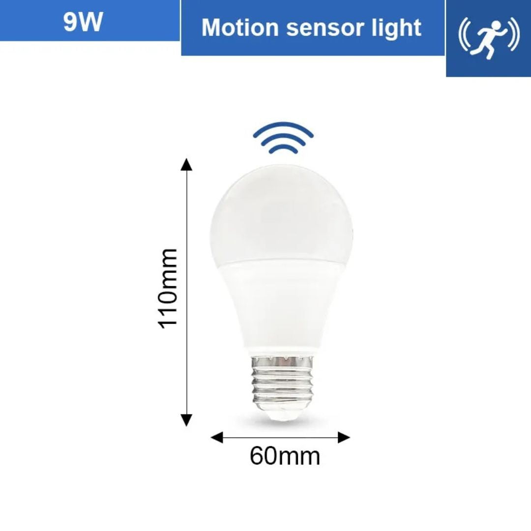 Ampoule Radar E27 à Détection de Mouvement