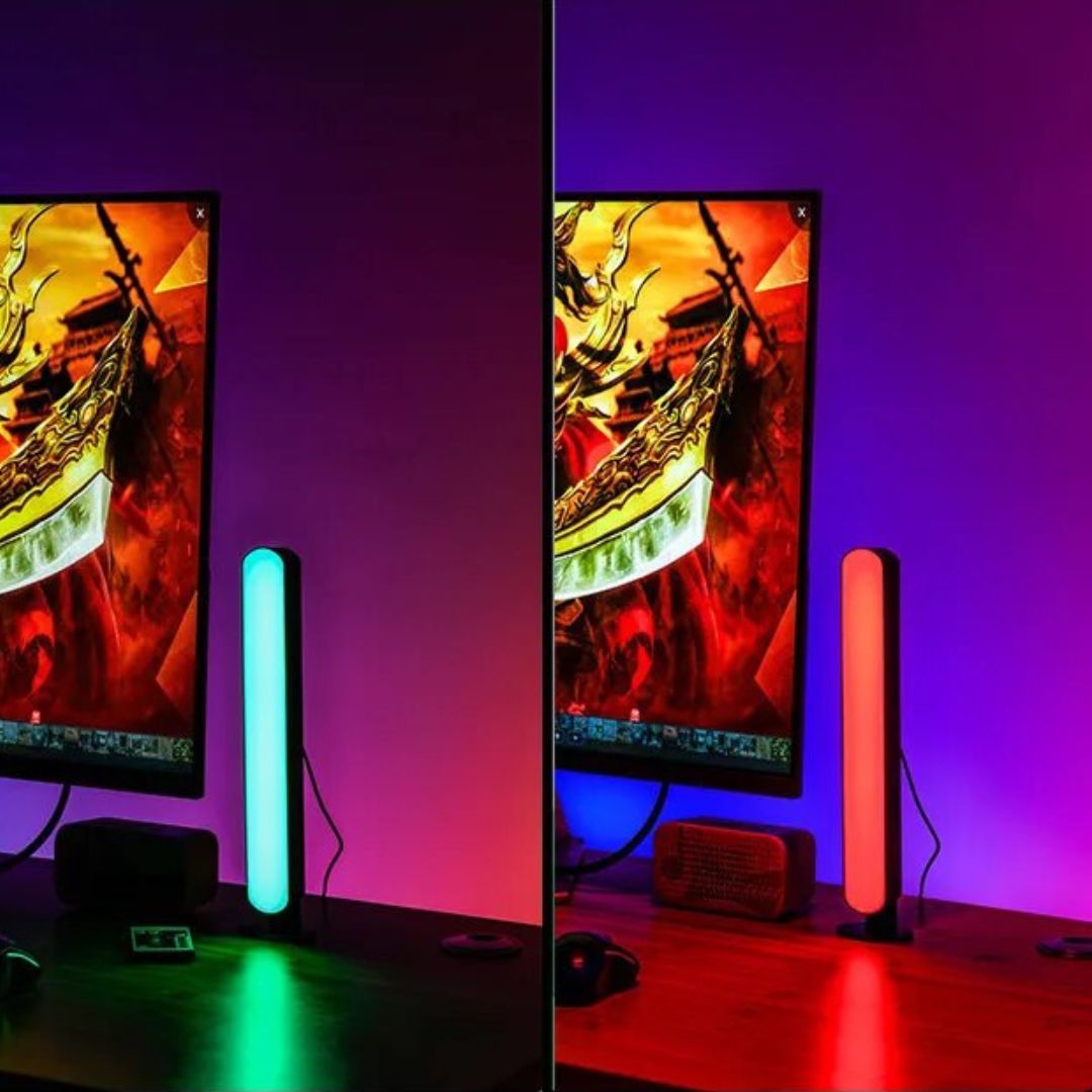 Lampe de Chevet Barre Led avec télécommande