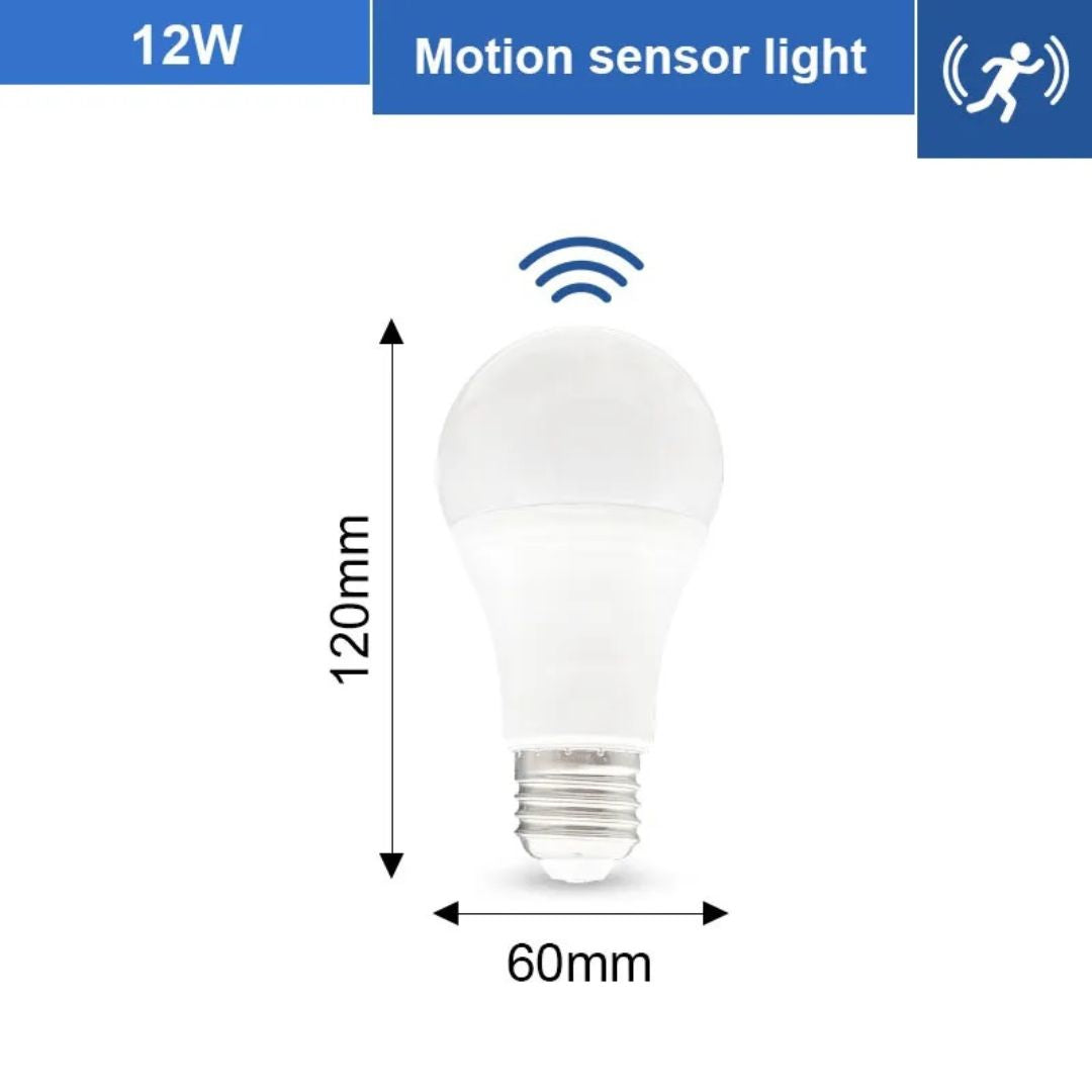 Ampoule Radar E27 à Détection de Mouvement