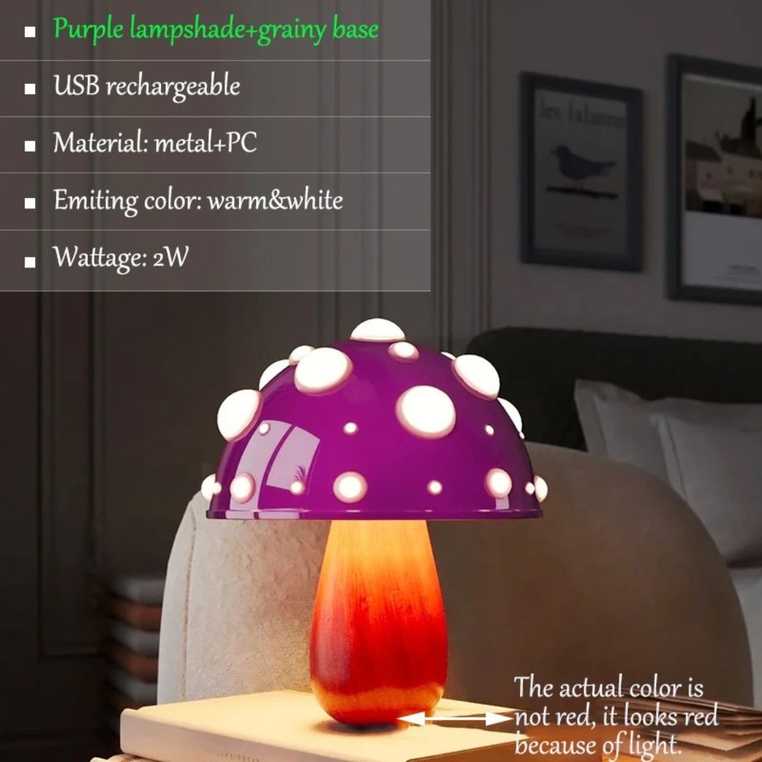 Lampe de Chevet Champignon chic