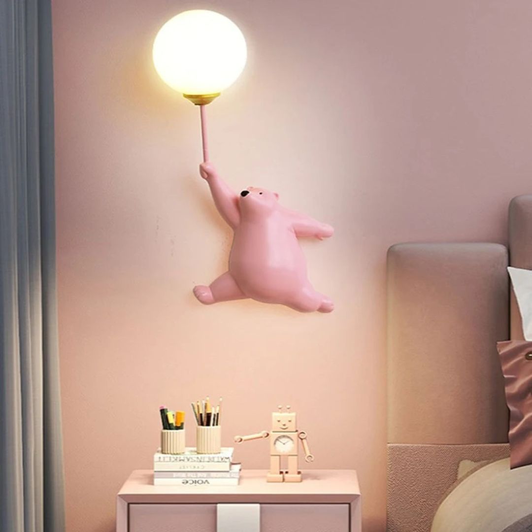 Lampe de Chevet Ours Murale
