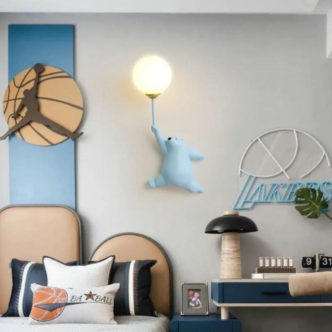 Lampe de Chevet Ours Murale