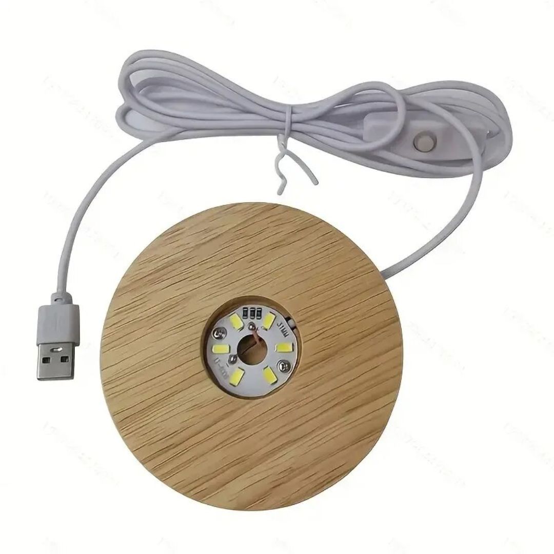Base de Lampe de chevet ronde Led Original