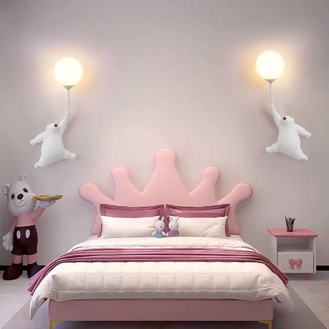 Lampe de Chevet Ours Murale