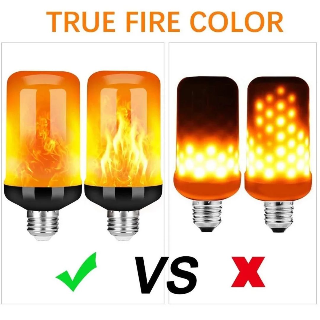 Ampoules Effet de Flamme E27 et E14