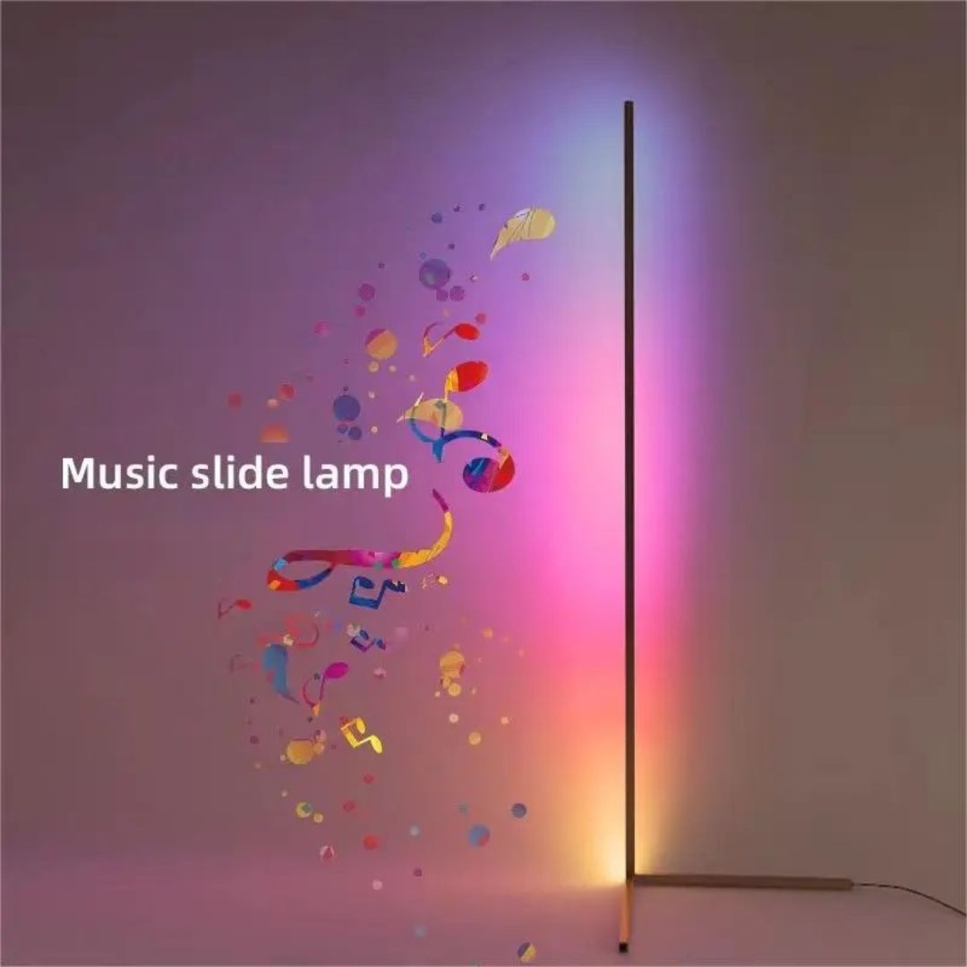 Lampe de Chevet Lampadaire d'Angle RGB