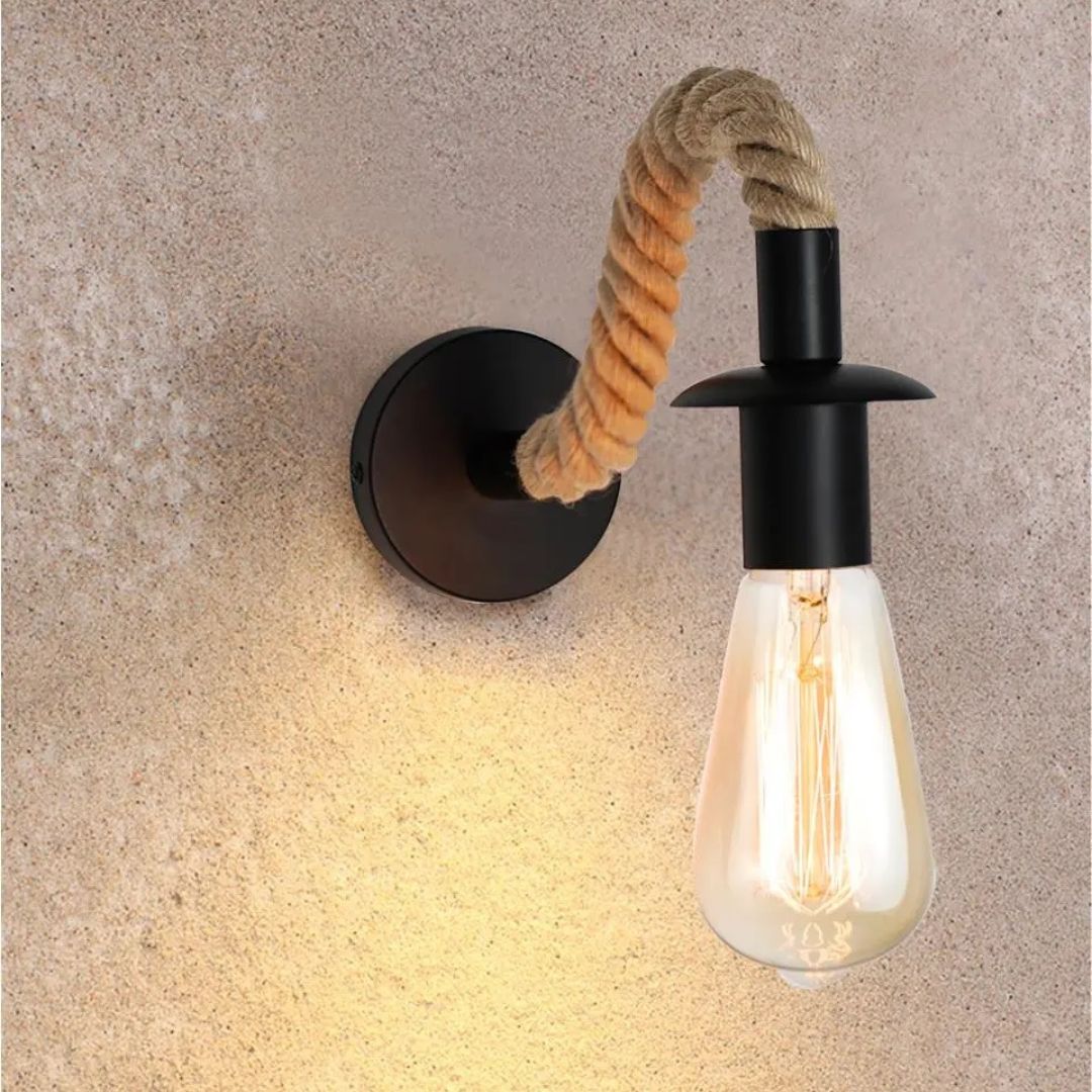 Lampe de chevet rétro industriel