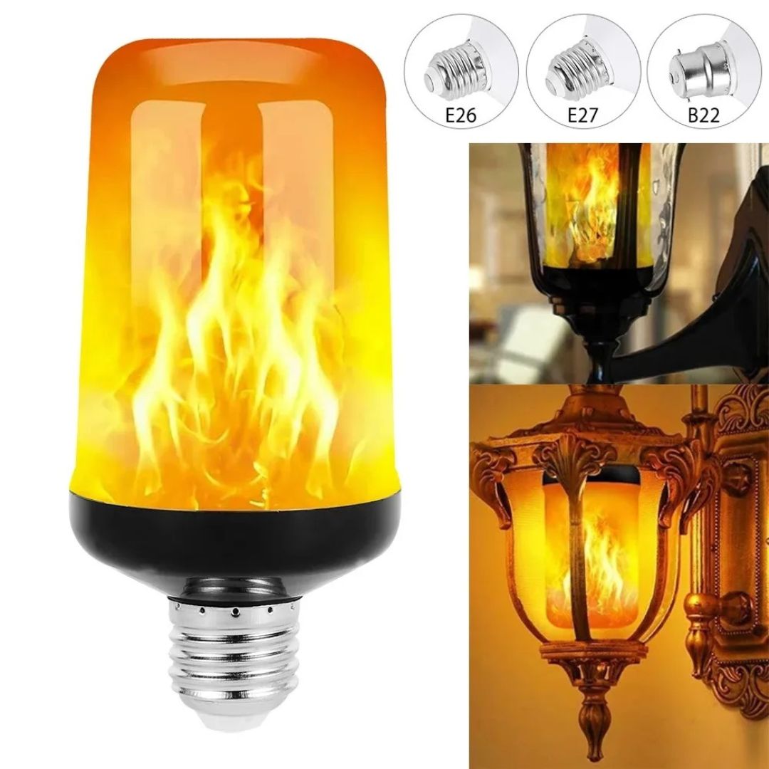 Ampoules Effet de Flamme E27 et E14