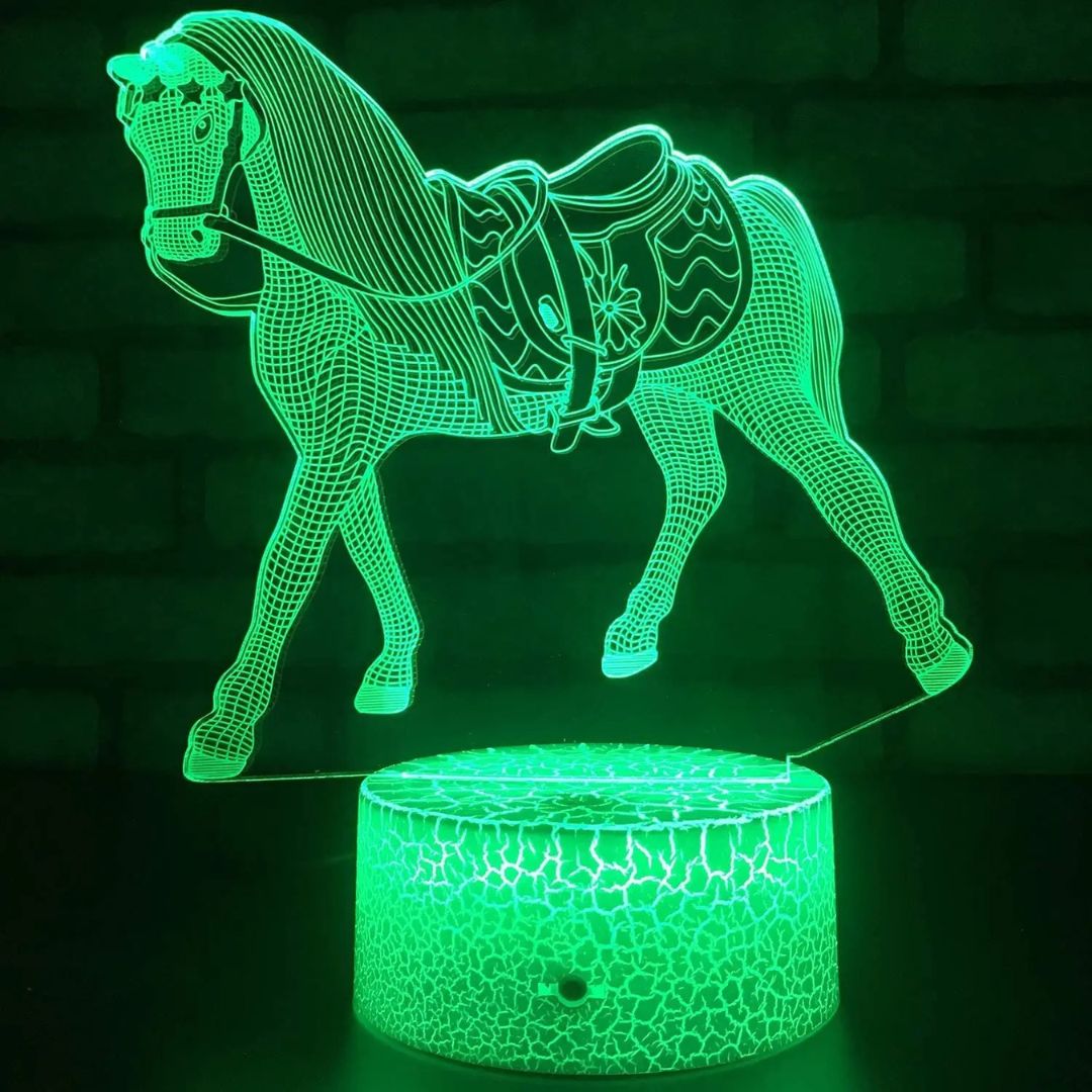 Lampe de Chevet Originale Cheval
