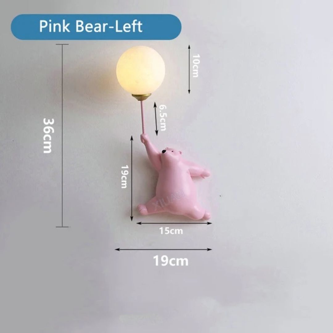Lampe de Chevet Ours Murale