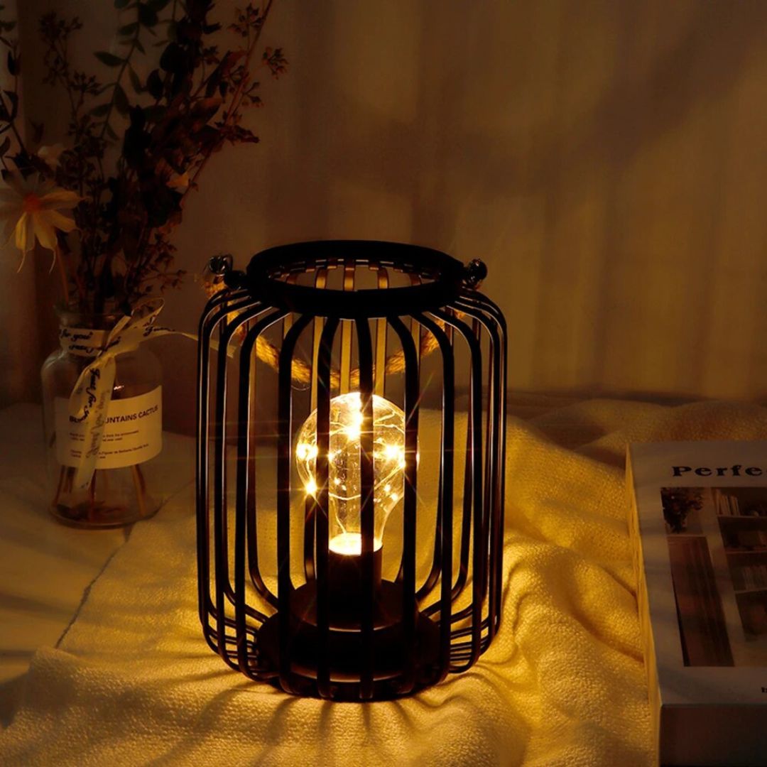 Lampe de Chevet LED Rétro