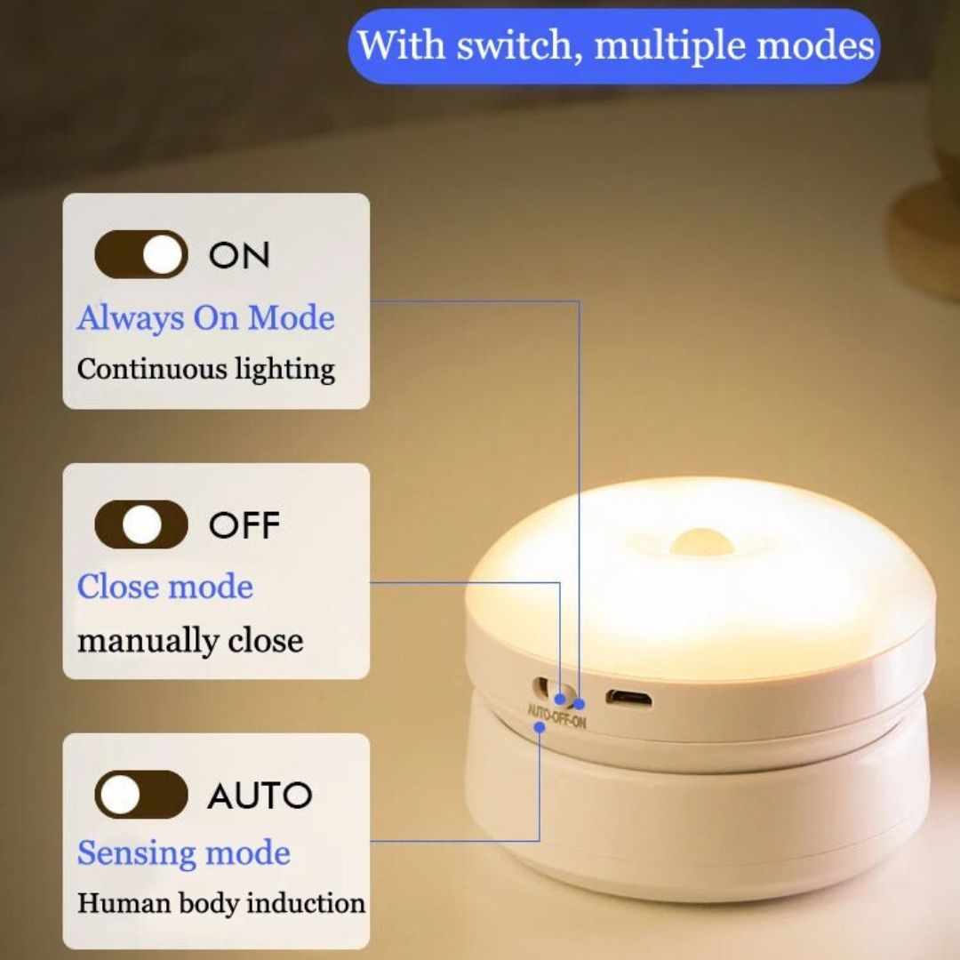 Lampe de Chevet avec Détecteur de Mouvement