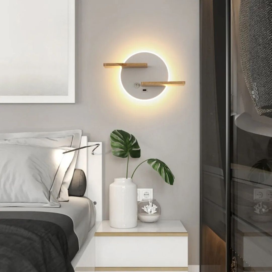 Lampe de Chevet Murale Moderne avec prise usb