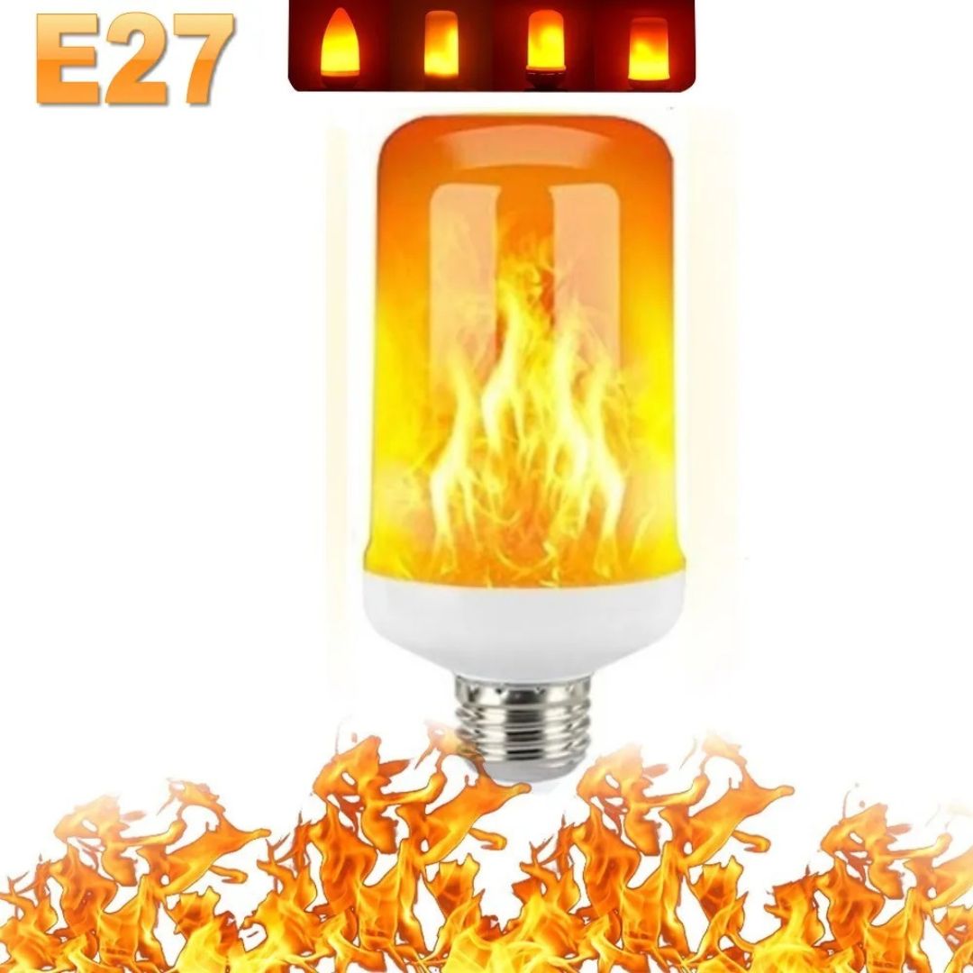 Ampoules Effet de Flamme E27 et E14