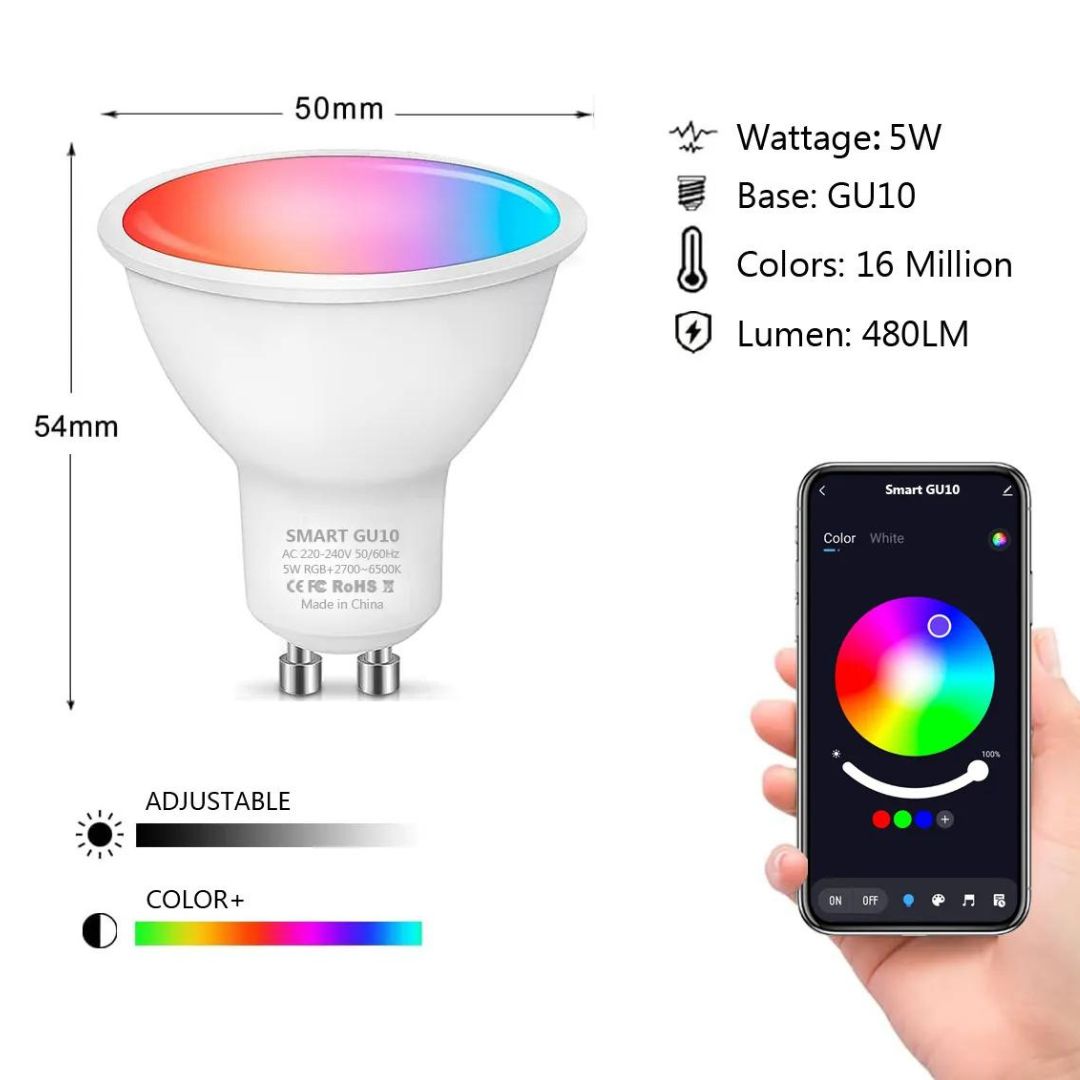 Ampoule GU10 Bluetooth