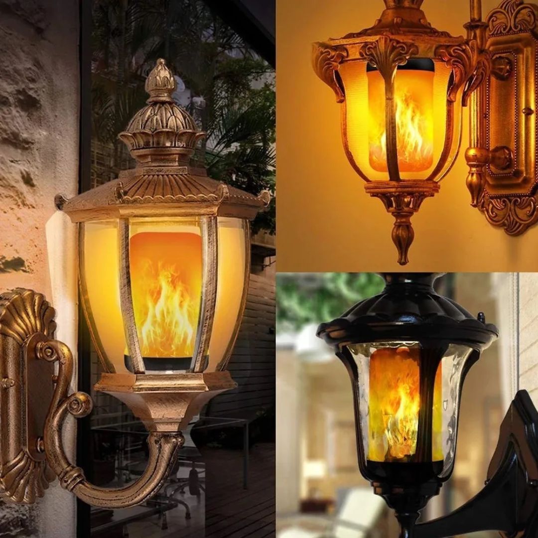 Ampoules Effet de Flamme E27 et E14