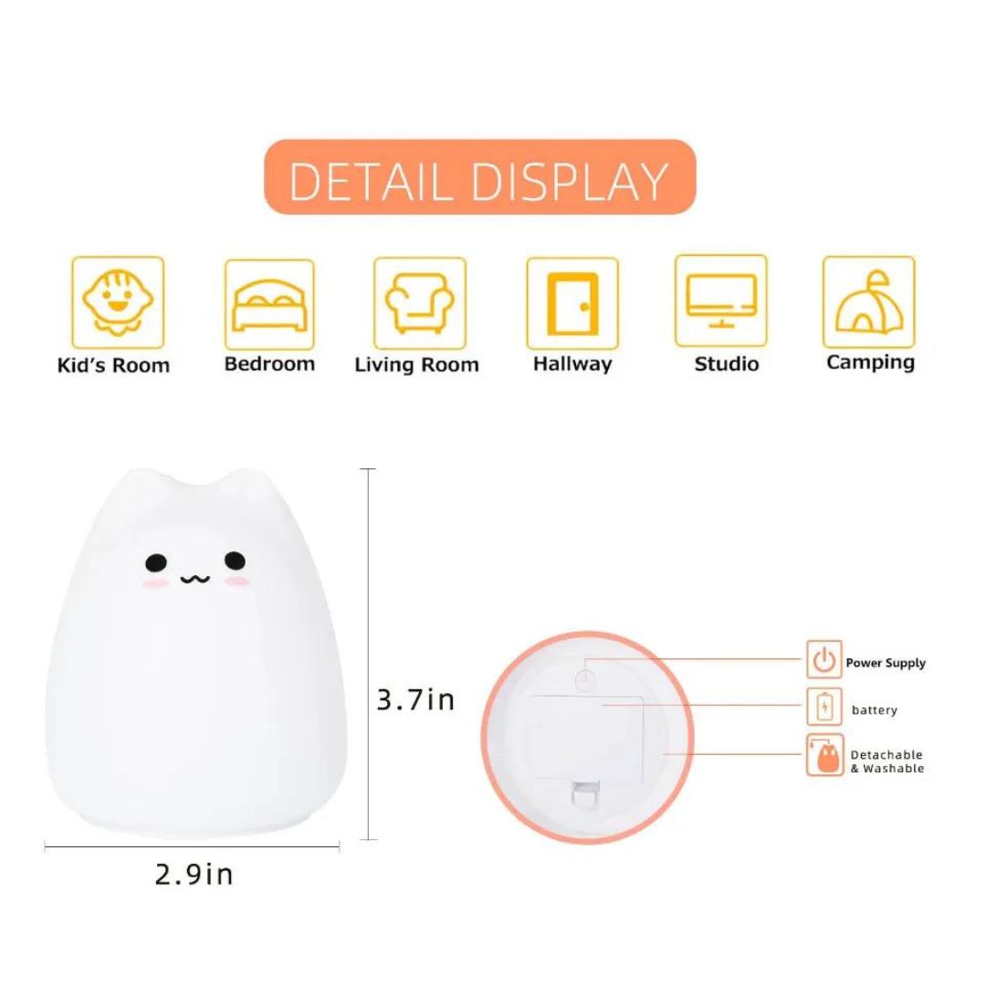 Lampe de chevet enfant à piles