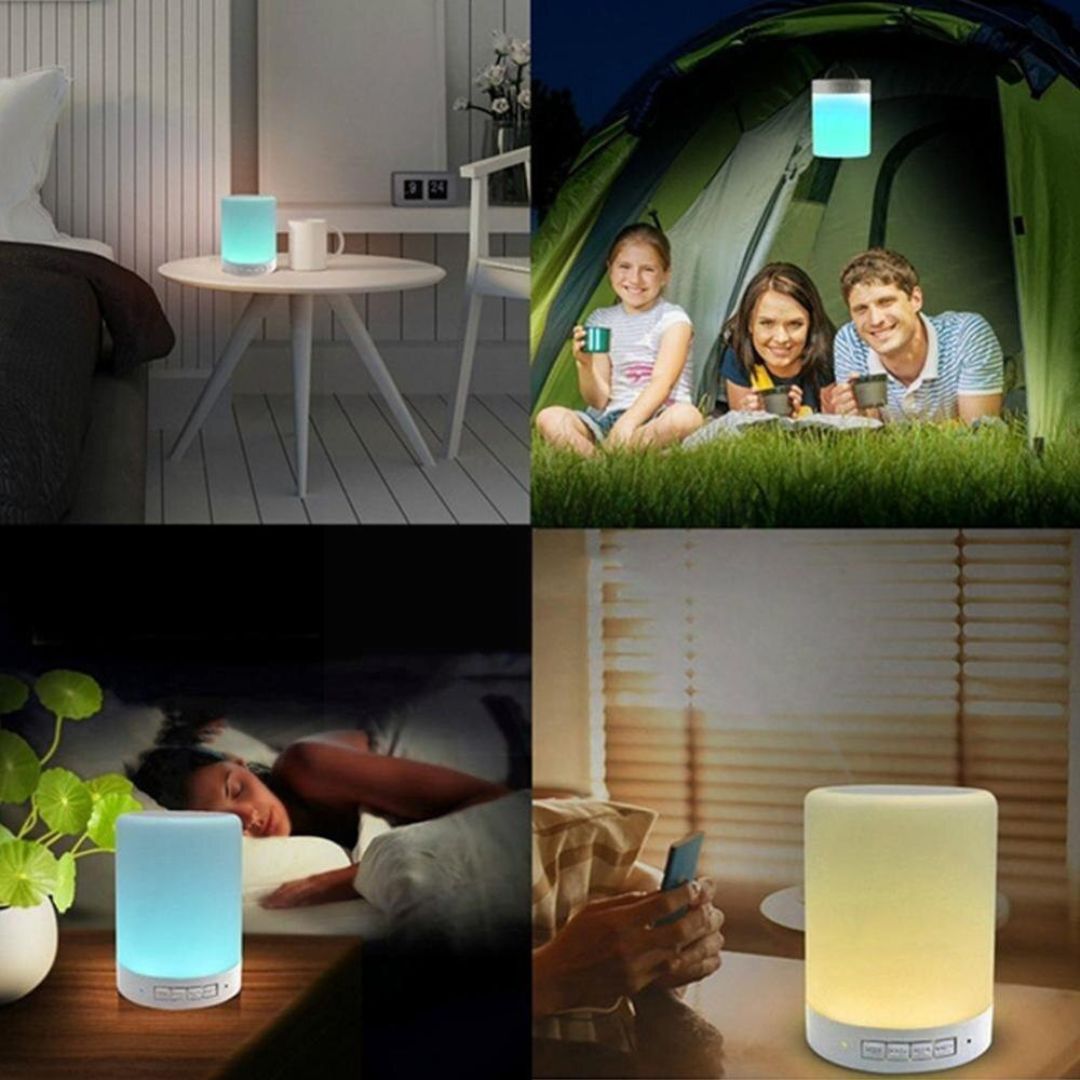Lampe de chevet sans-fils tactile pratique