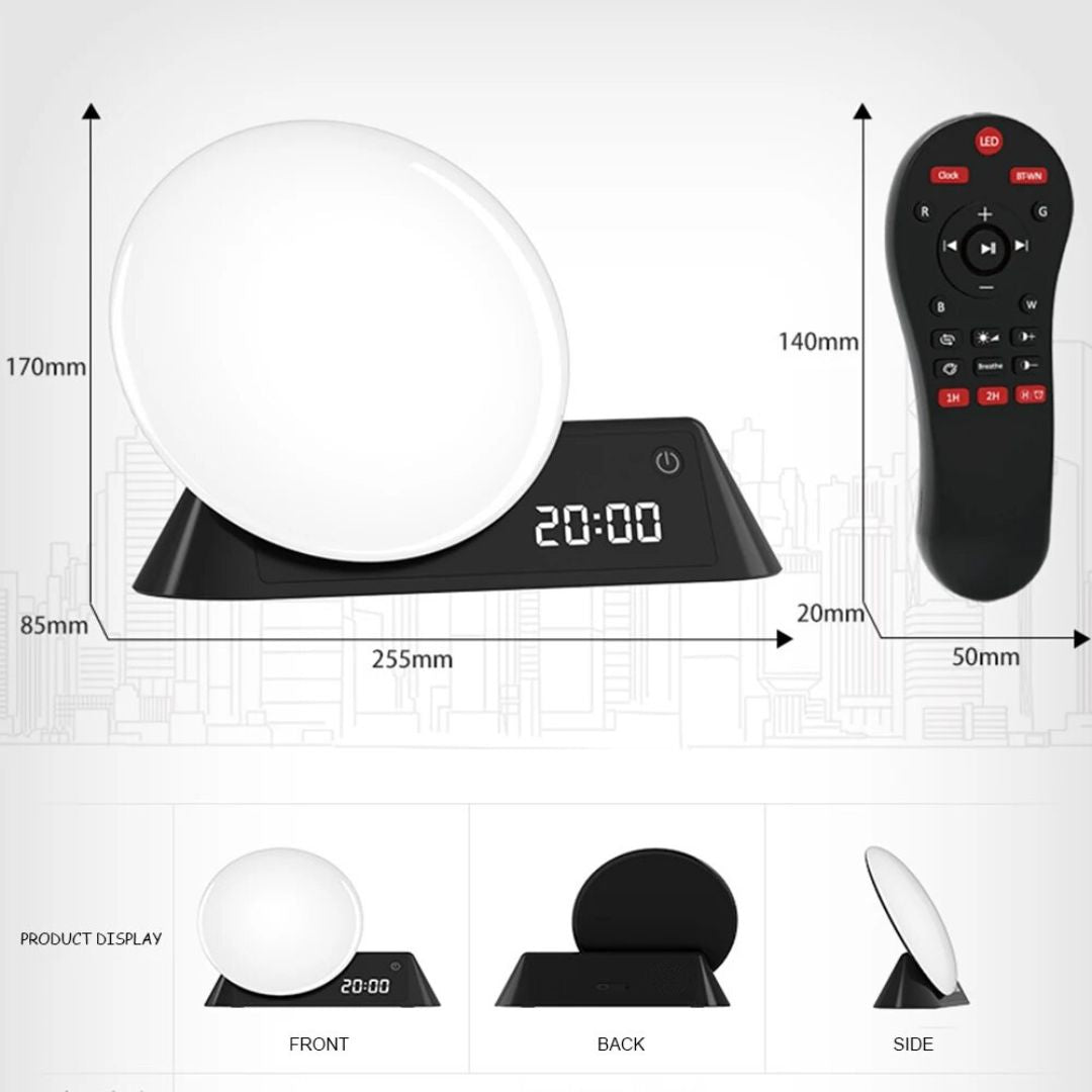 Lampe de Chevet Réveil Connectée