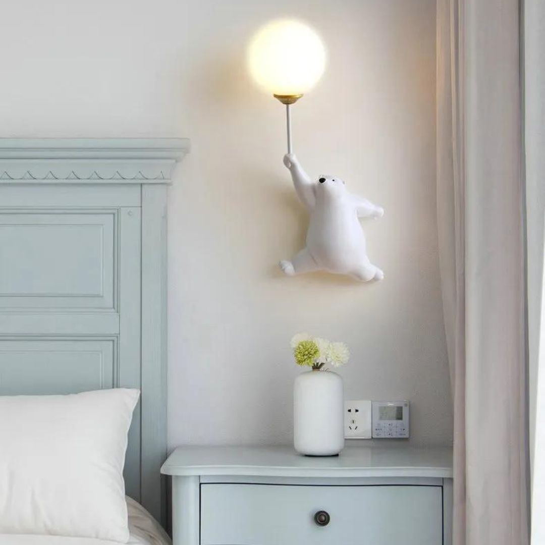 Lampe de Chevet Ours Murale