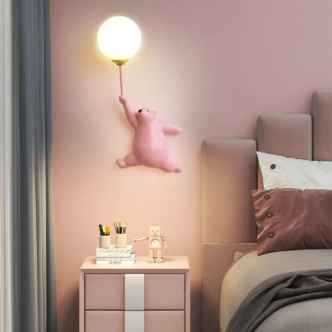 Lampe de Chevet Ours Murale