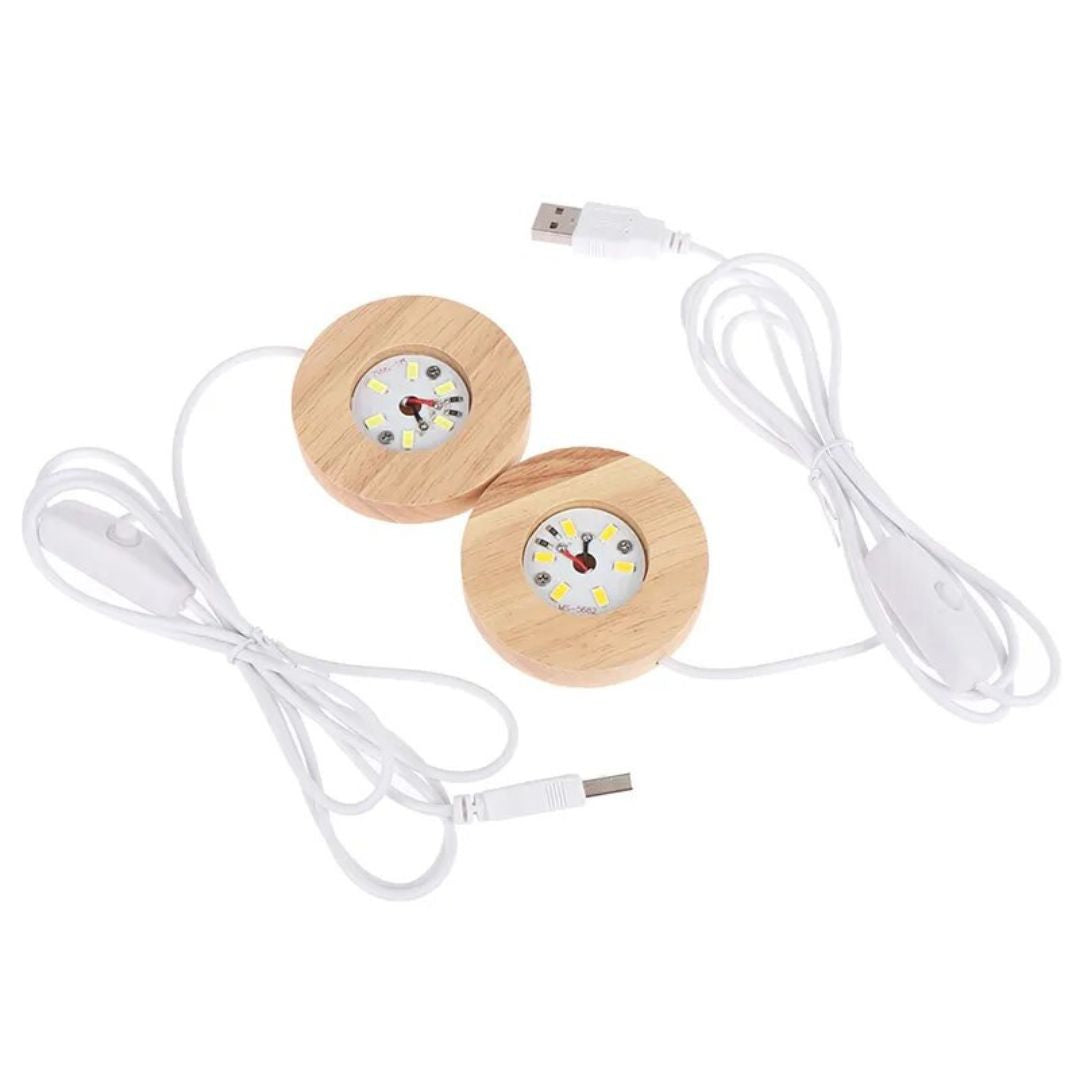 Base de Lampe de chevet ronde Led Original
